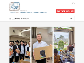 'merkos302.com' screenshot