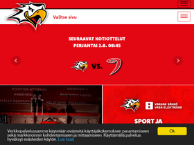 'vaasansport.fi' screenshot