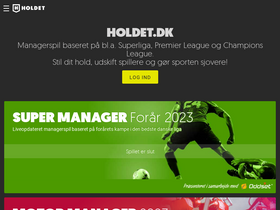 'holdet.dk' screenshot