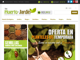 'todohuertoyjardin.es' screenshot