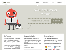 'base64-image.de' screenshot
