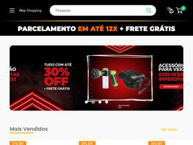 mbpshopping.com.br homepage screenshot