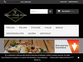 lajoskiralyetterem.hu