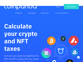 'coinpanda.io' screenshot