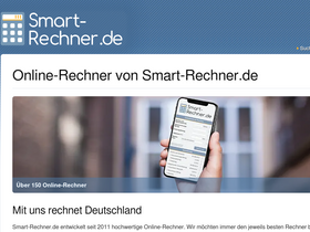 'smart-rechner.de' screenshot
