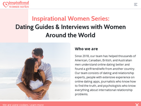 'inspirationalwomenseries.org' screenshot