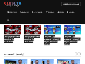 'glusi.tv' screenshot