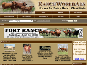 'ranchworldads.com' screenshot