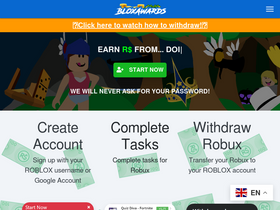 ROCash.com, Free Robux