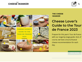 'thecheesewanker.com' screenshot