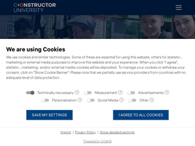 'jacobs-university.de' screenshot