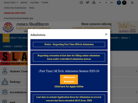 'lkouniv.ac.in' screenshot