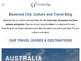 'beelovedcity.com' screenshot