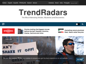 'trendradars.com' screenshot