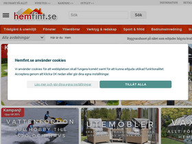 'hemfint.se' screenshot