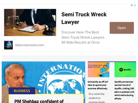 'thecurrent.pk' screenshot