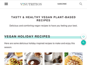 'vnutritionandwellness.com' screenshot
