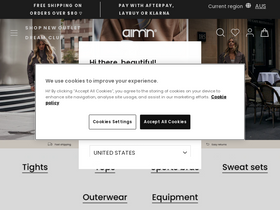 Aimn website screenshot