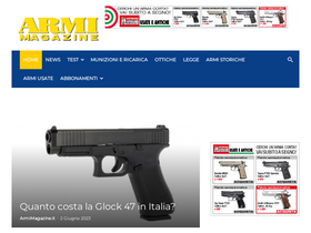 'armimagazine.it' screenshot