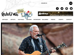 'gratefulweb.com' screenshot