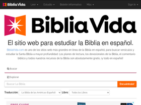 'bibliavida.com' screenshot