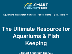'smartaquariumguide.com' screenshot