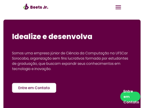 'beetsjr.com.br' screenshot