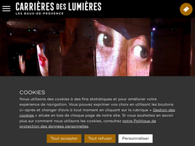 'carrieres-lumieres.com' screenshot