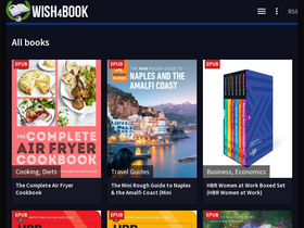 'wish4book.net' screenshot