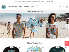 'alohafromdeer.com' screenshot