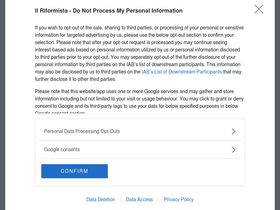 'ilriformista.it' screenshot