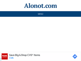 'alonot.com' screenshot