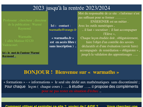 'warmaths.fr' screenshot