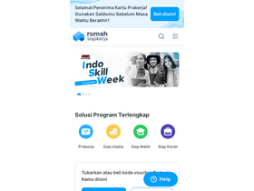 'rumahsiapkerja.com' screenshot