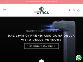 piuottica.it homepage screenshot