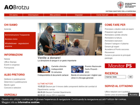 'aobrotzu.it' screenshot