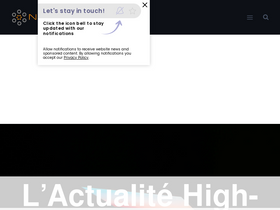 'neuf.tv' screenshot