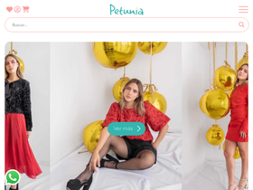 'petuniaropa.com' screenshot