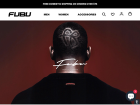 'fubu.com' screenshot