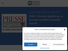 'presseagence.fr' screenshot