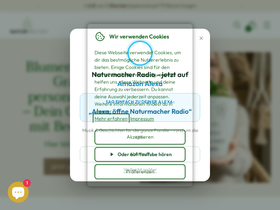 Naturmacher homepage screenshot