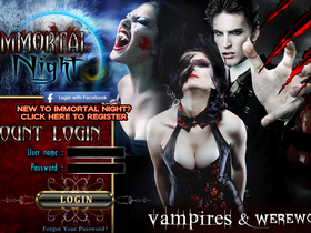 'immortalnight.com' screenshot