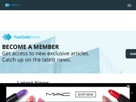 'fuelcellsworks.com' screenshot