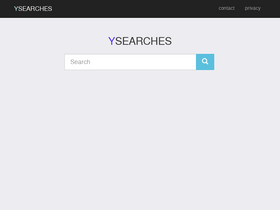 'ysearches.com' screenshot