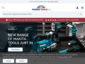 'powertoolsuk.co.uk' screenshot