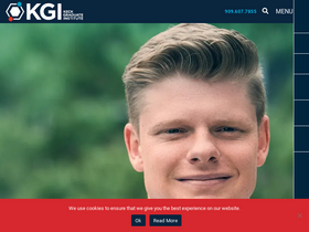 'kgi.edu' screenshot