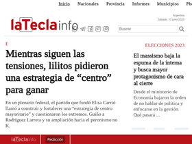 'latecla.info' screenshot