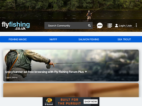 'flyfishing.co.uk' screenshot