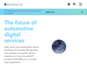 'wirelesscar.com' screenshot