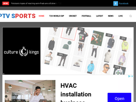 'ptvsportstv.com' screenshot